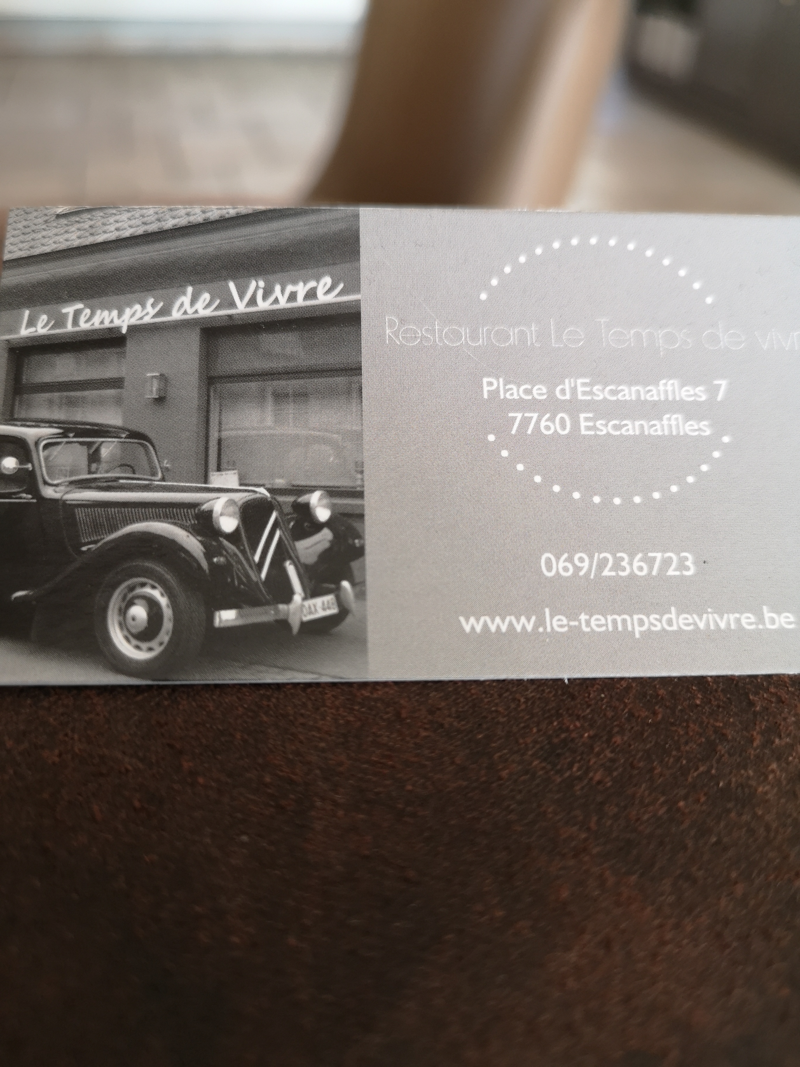 Restaurant Le Temps de Vivre
