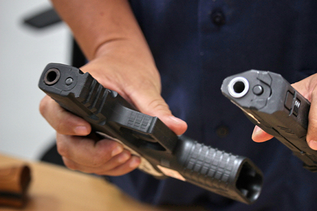 Imagen Estas son las armas 'de mentira' con las que atracan en Cali