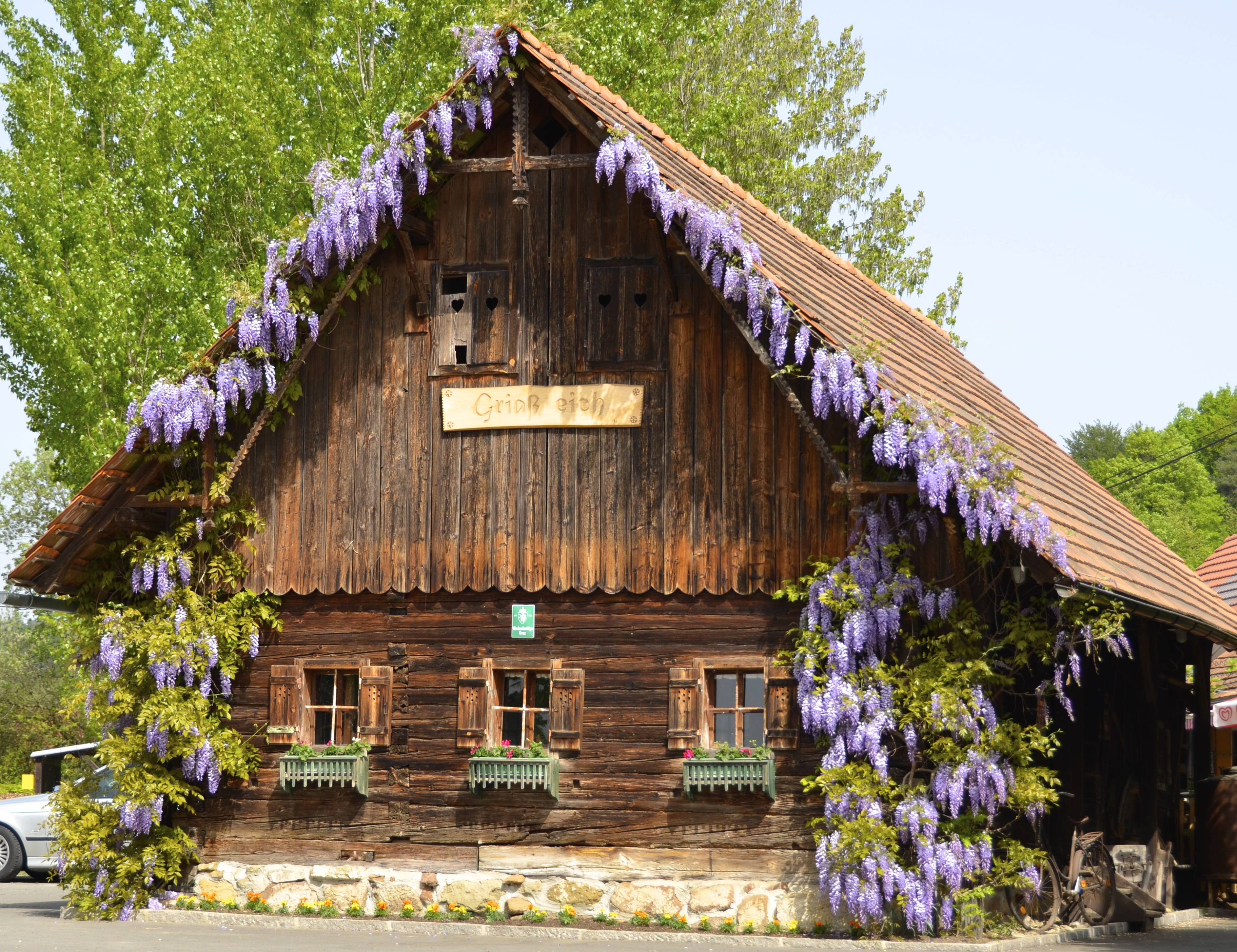 Mostschenke im Gewölbe