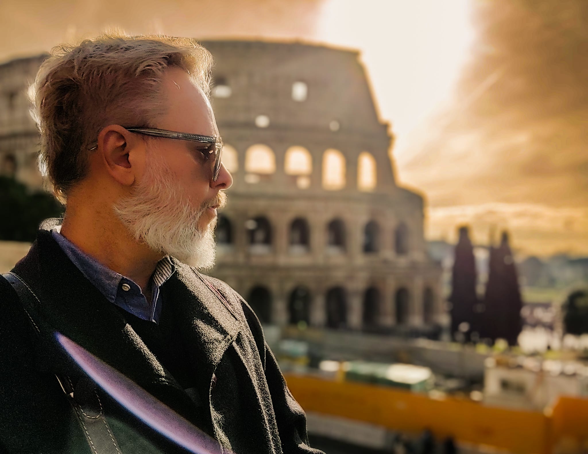 Carlos Santos em Roma