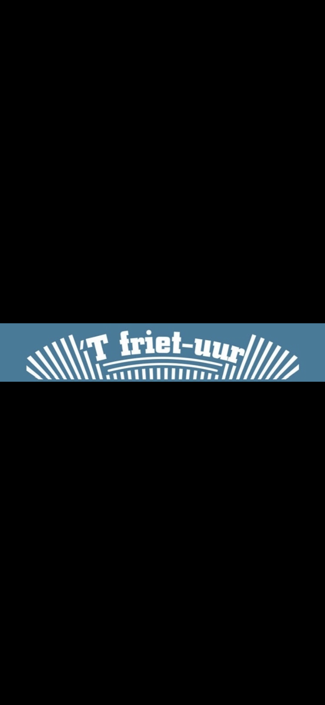 ‘T friet-uur