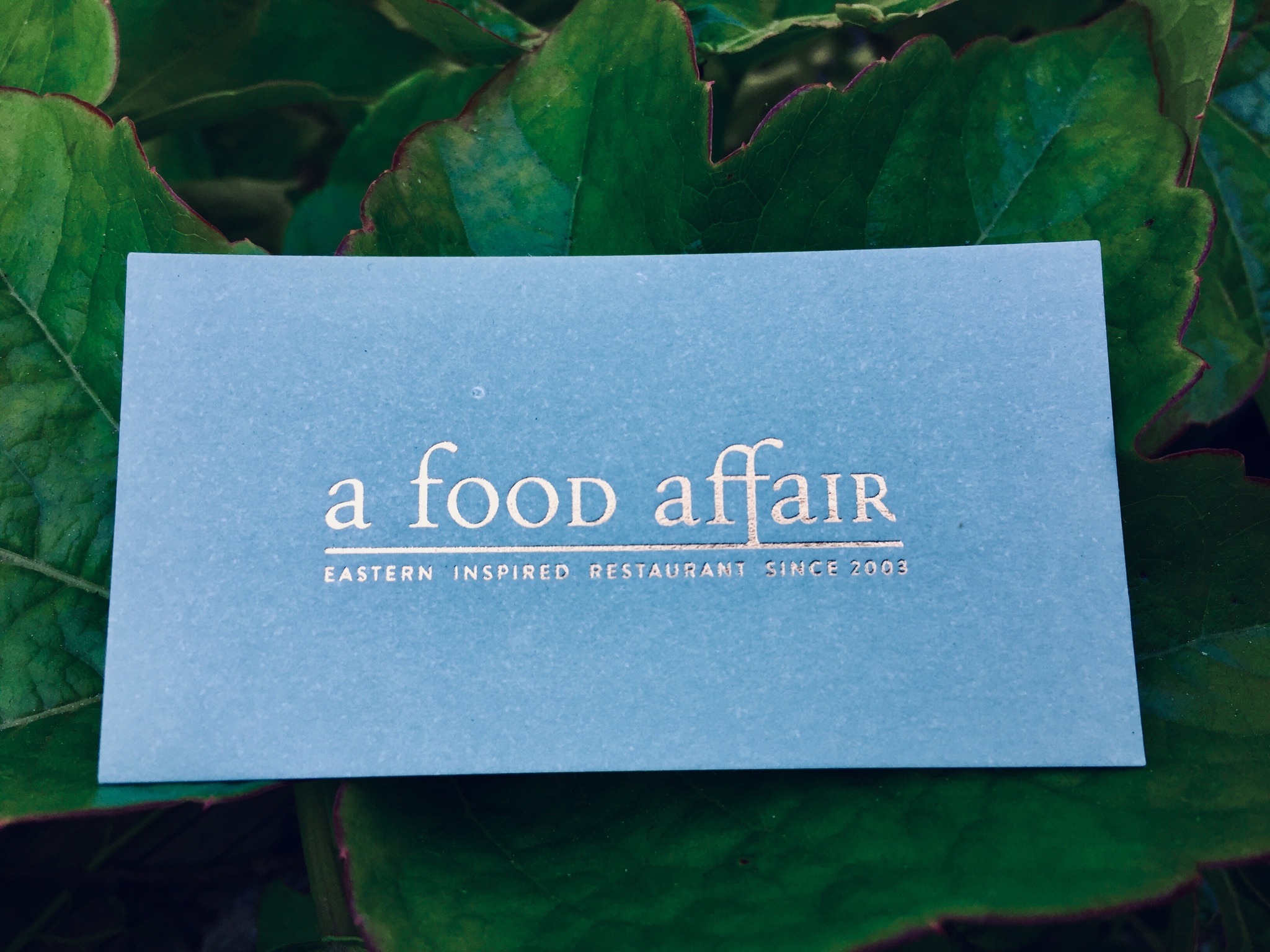 A Food Affair