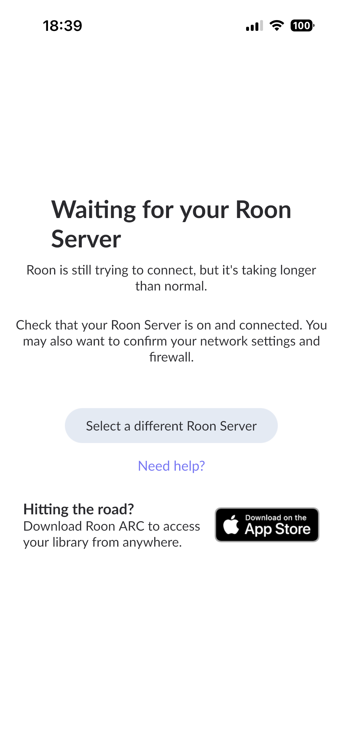Intermittent Connection Loss with Roon Server on Linux (ref#NBMGY1 ...