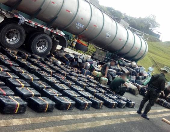 Imagen Las sofisticadas maneras como camuflan droga por las carreteras del Valle
